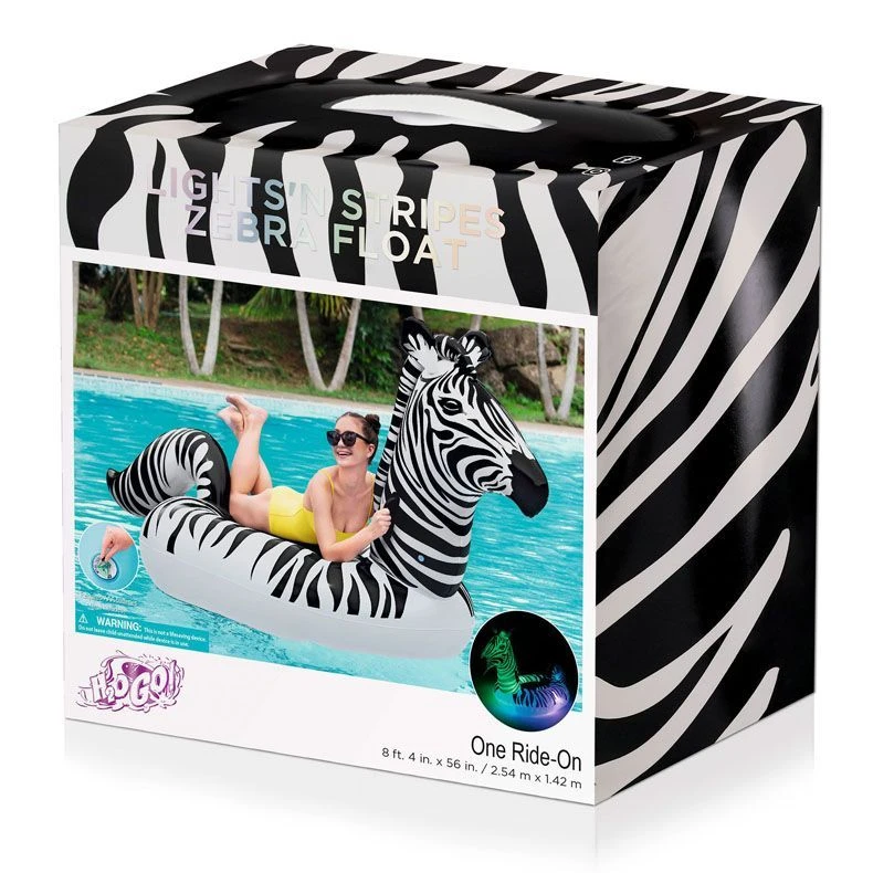 Bestway 41406E H2OGO Lights 'n Stripes Zebra Float - Image 16