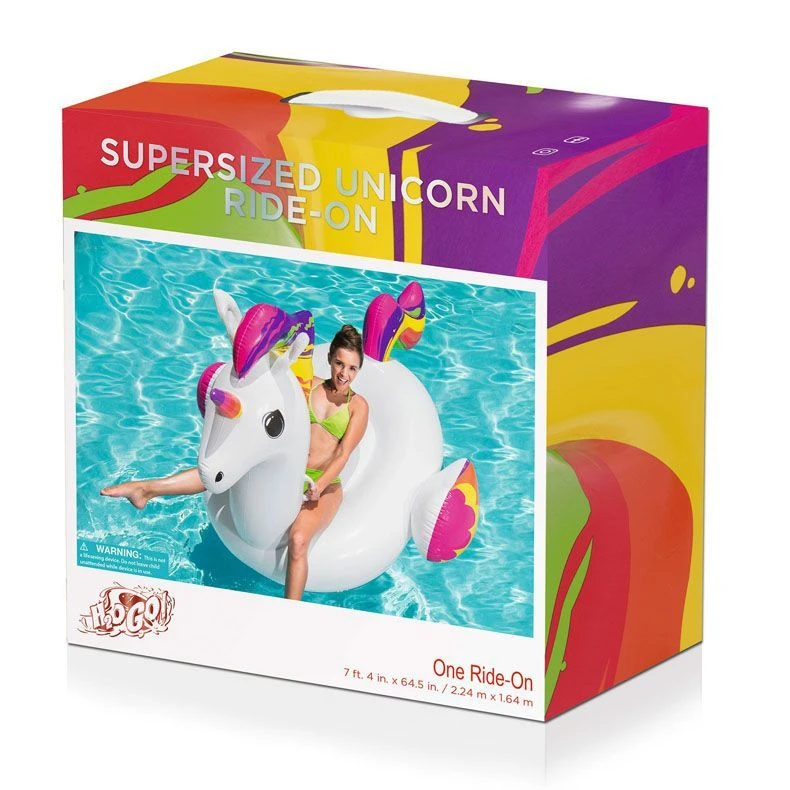 Bestway 41113E H2OGO Supersized Unicorn Ride-On - Image 9