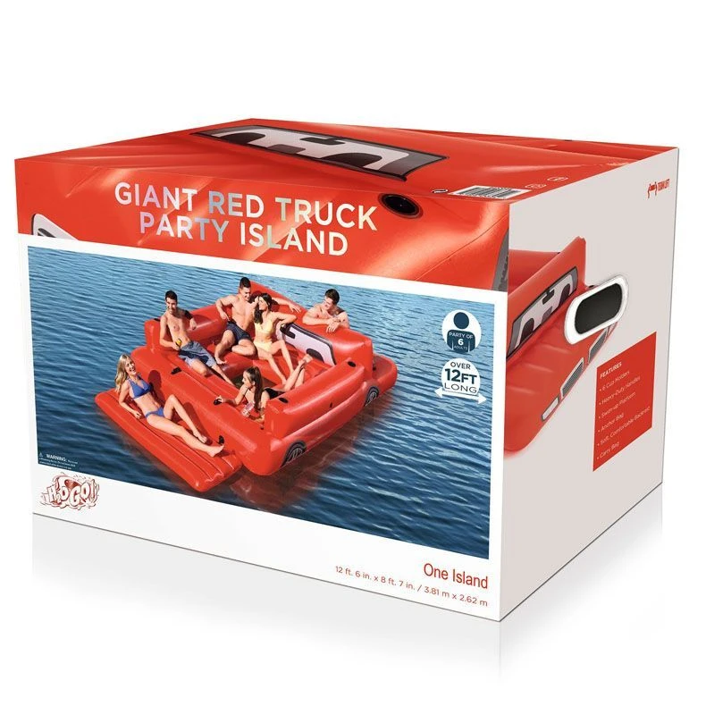 Bestway 43304 H2OGO Giant Red Truck Party Island - Image 10