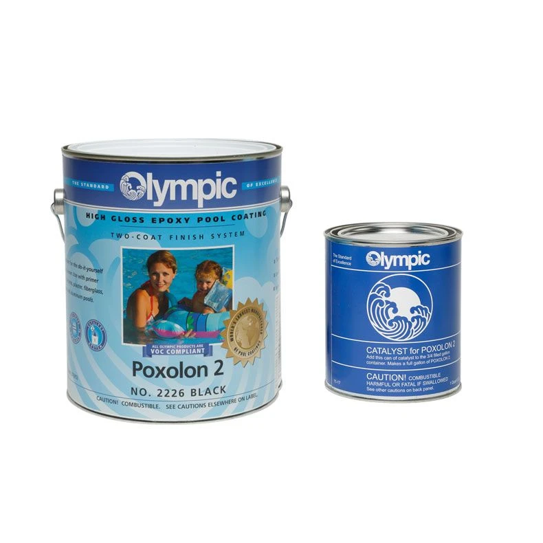Olympic Poxolon 2 Epoxy Pool Coating 1 Gallon - Image 2