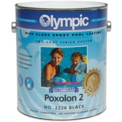 Olympic Poxolon 2 Epoxy Pool Coating 1 Gallon