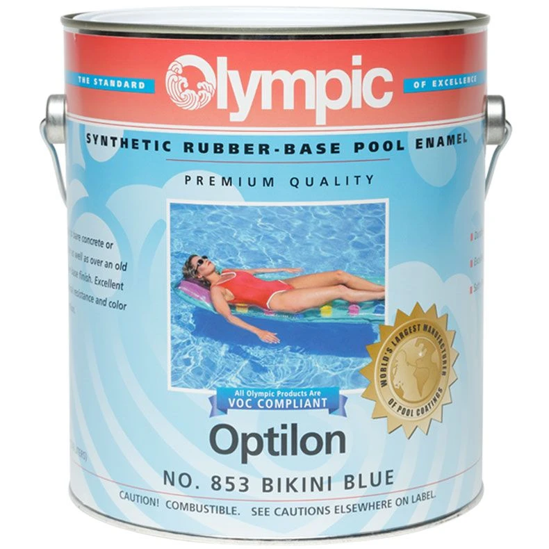 Olympic Optilon Synthetic Rubber Base Paint 1 Gallon